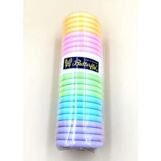 กำไลเด็ก วงเล็ก (24 ชิ้น), Children's bangles - solid colour (24 pieces)