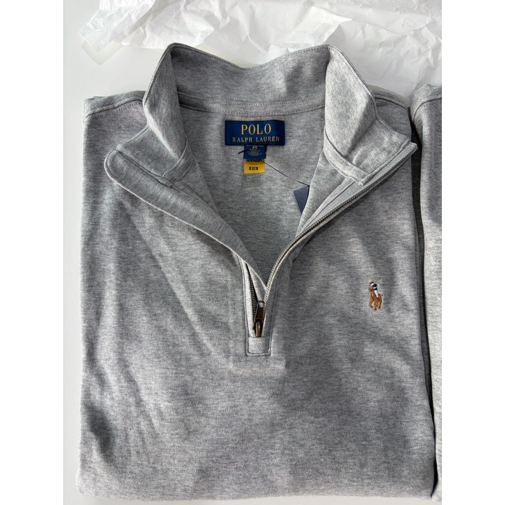 Polo Ralph Lauren boys Cotton Interlock Quarter-Zip Pullover