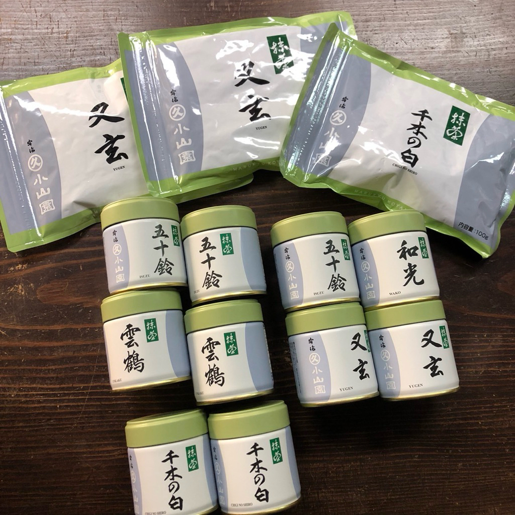 พร้อมส่งด่วน 🇹🇭 Marukyo Koyamaen “ Isuzu Yugen Wako Unkaku Chigi no shiro “ 40g ผงมัทฉะเกรดพิธีการ U