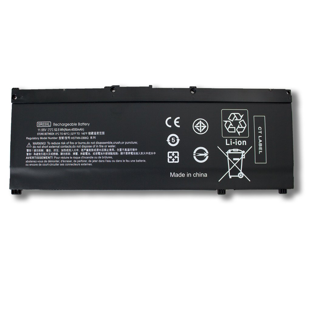 HP Laptop Battery SR03XL SR04XL 4380mAh for HP Gaming Pavilion 15-CX HP Omen 15-CE 15-DC HP Omen 17-