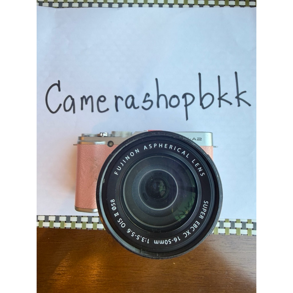 กล้องมือสอง fuji xa2 สีชมพู ลิมิเตท(รีวิวในรายละเอียด)