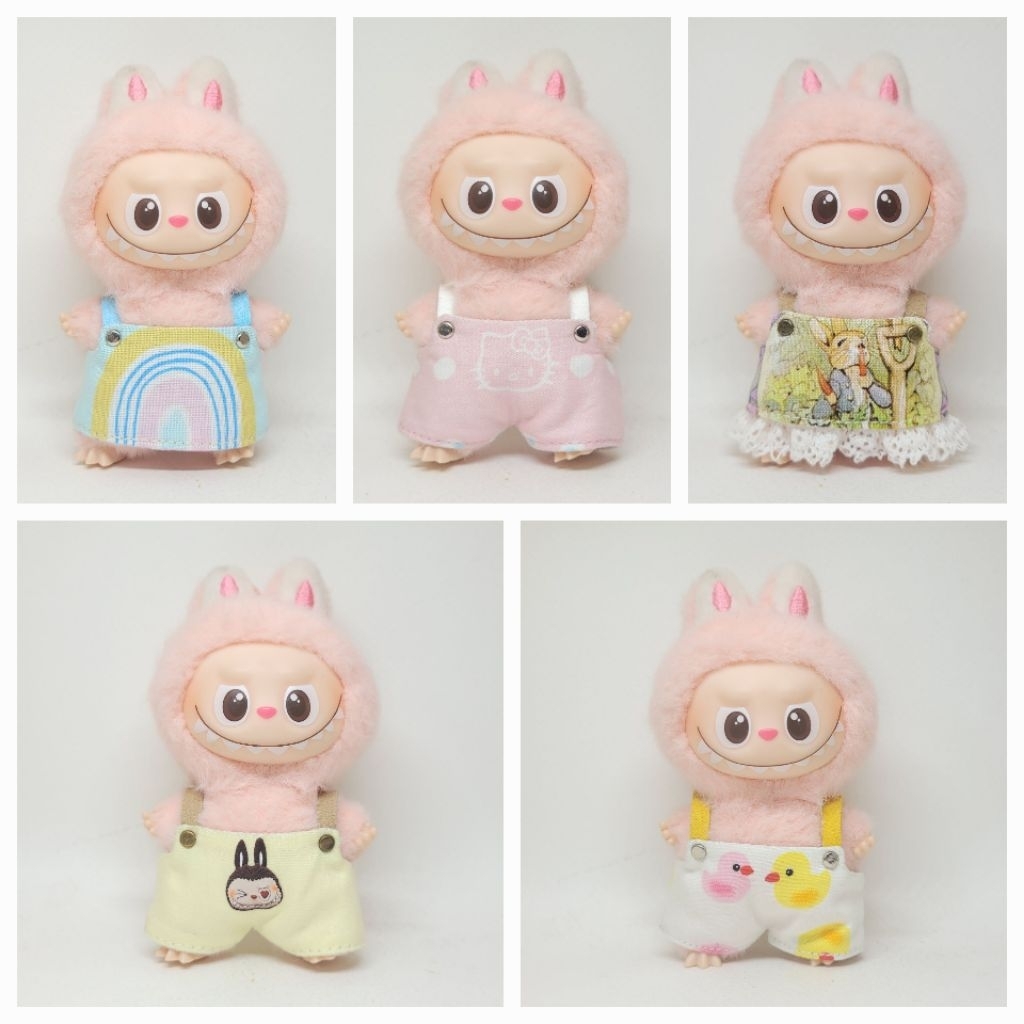 ชุดตุ๊กตา Labubu จิ๋ว (เฉพาะชุดไม่รวมตุ๊กตา)