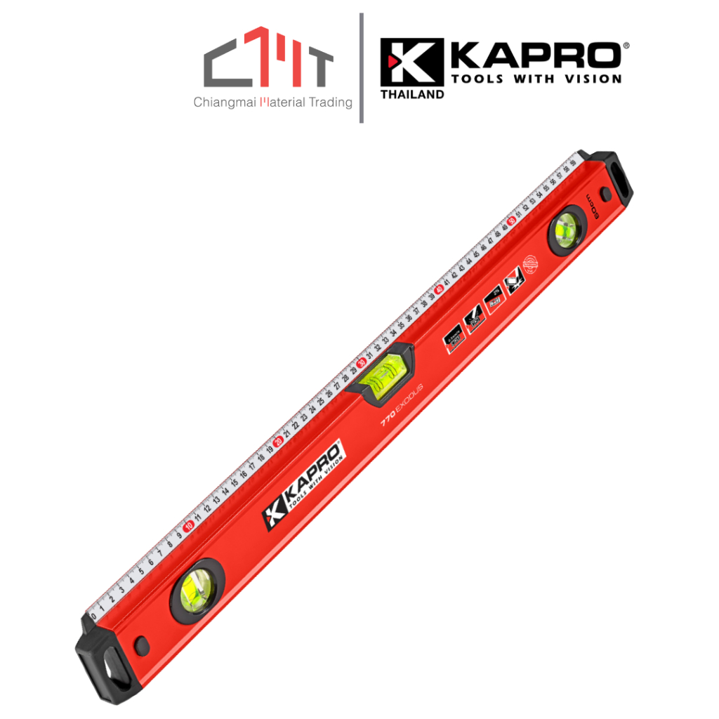 KAPRO ระดับน้ำไม้บรรทัด ขนาด 24 นิ้ว (60 cm.) No.770