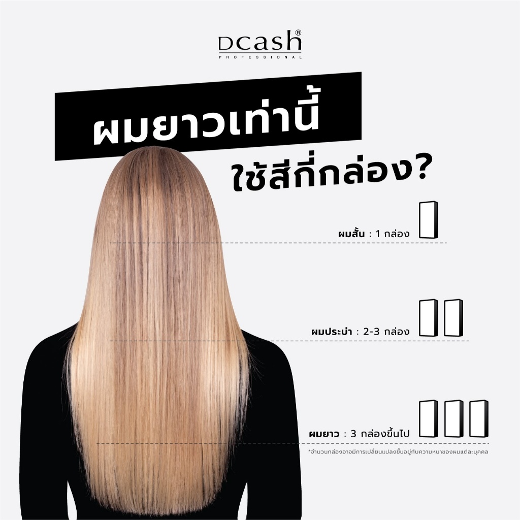 (แถม Serum ทุกกล่อง / Live ลด 40%) Dcash Master Floral Mass Color Cream ดีแคช คัลเลอร์ ครีม ยาย้อมผม ครีมเปลี่ยนสีผม รูปที่ 2