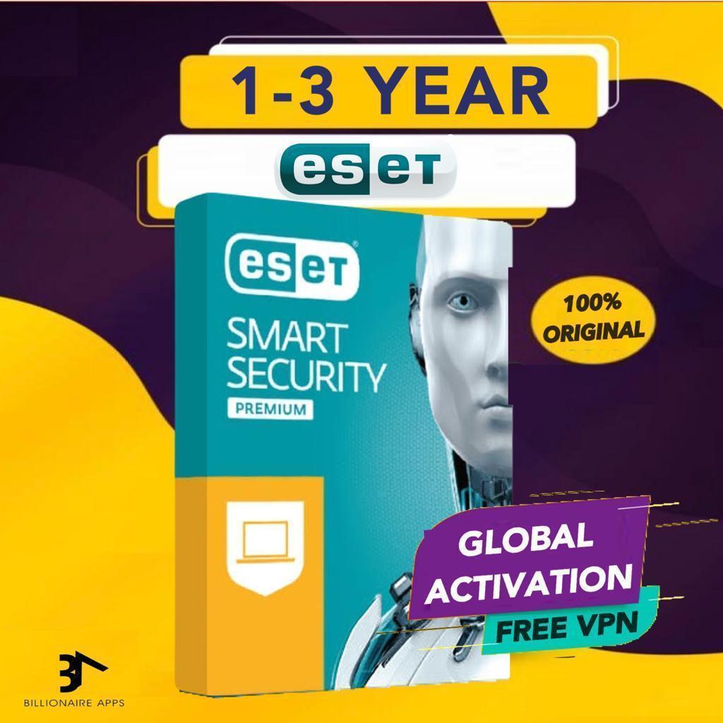 ESET Smart Security Premium Antivirus | 1 - 5 Device 1 - 3 Year | Latest Version ORIGINAL