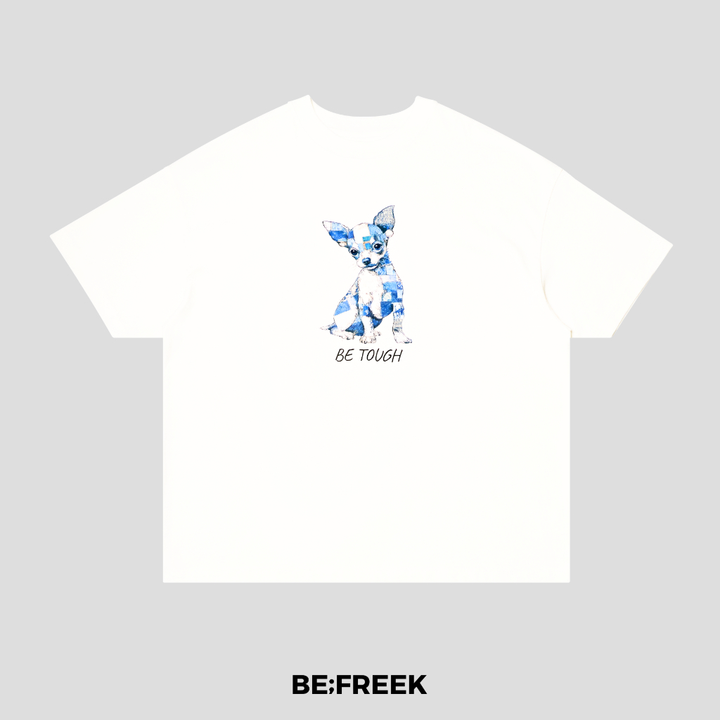 BE;FREEK เสื้อยืดสกรีนลาย BEYOND GIRL ทรง ORIGINAL สีขาว BEYOND GIRL ORIGINAL WHITE T-SHIRT