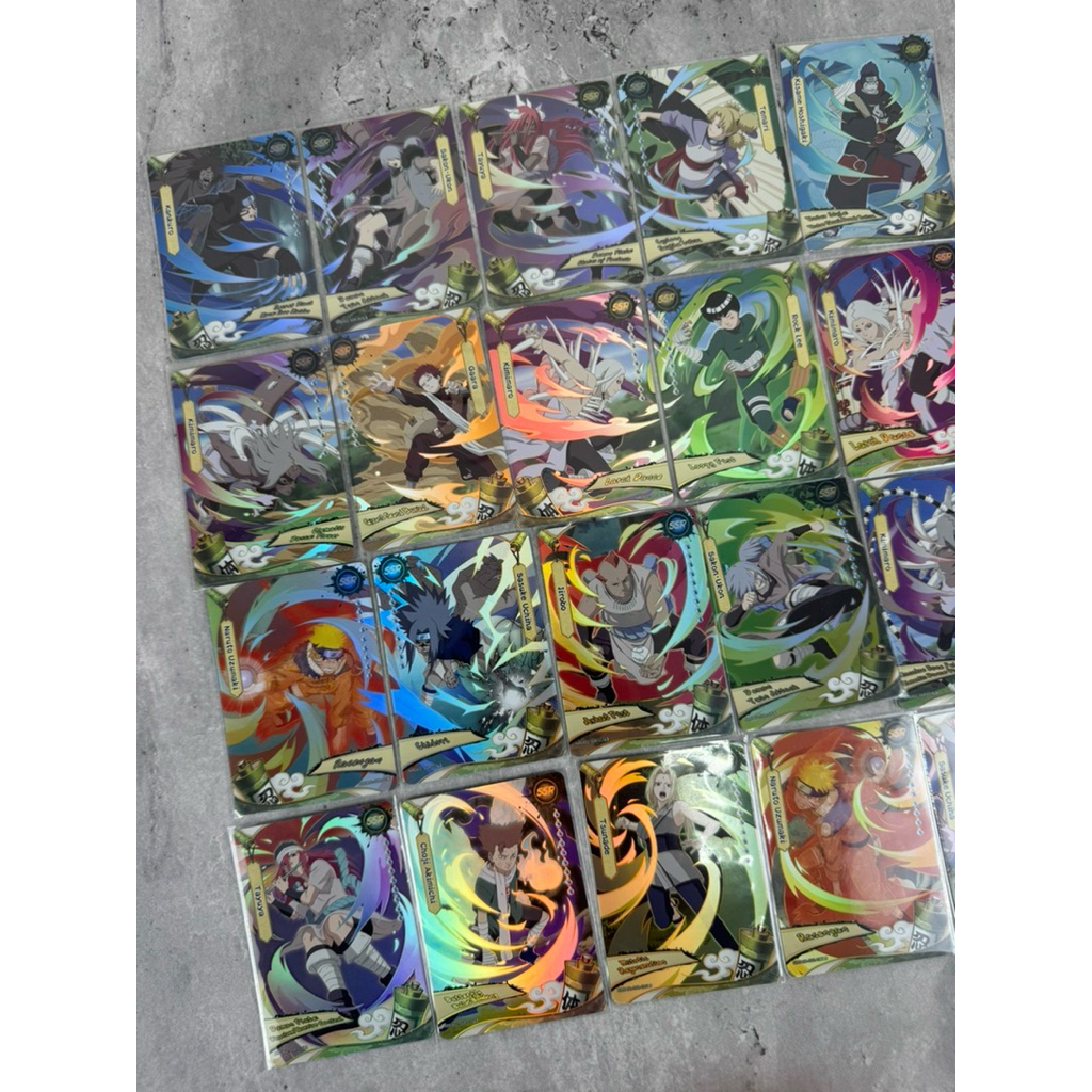 [แยกใบ SSR] การ์ด Kayou Naruto Jin1 Jin2 (เวอร์ Eng) การ์ดนารูโตะ