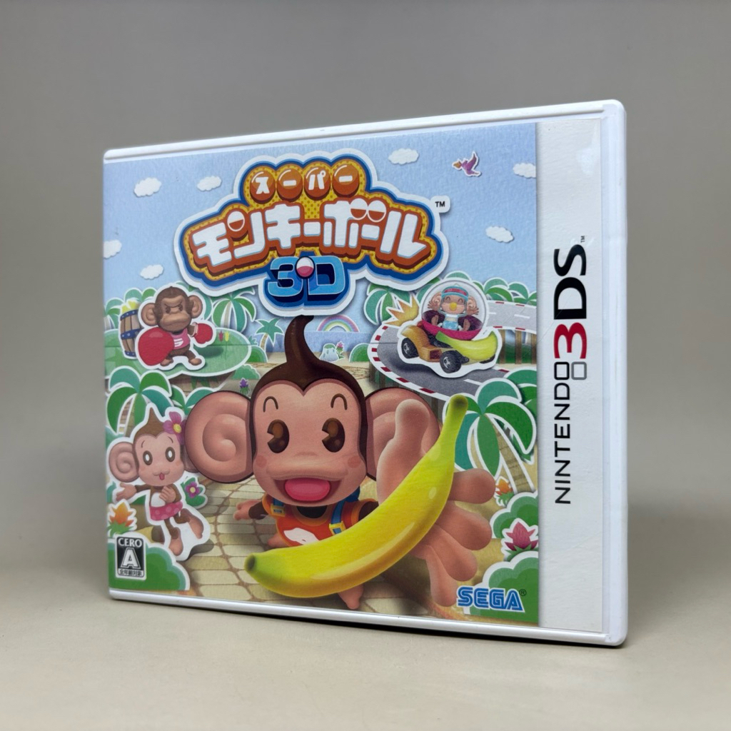 🇯🇵 Super Monkey Ball 3D (3DS) | Nintendo 3DS I Original Japan | Japanese | สินค้าแท้ มือสอง ใช้งานปก