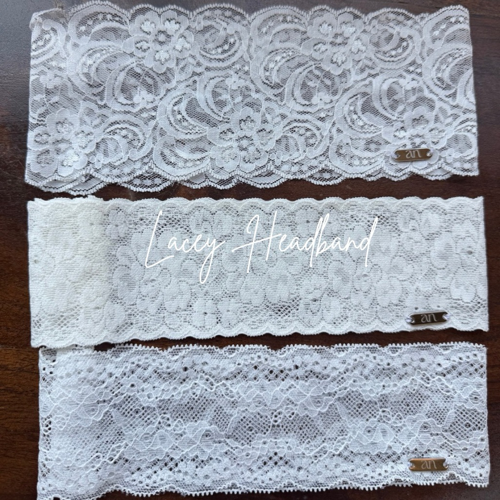 Annee ที่คาดผมลูกไม้  (Lacey Headband) เนื้อผ้าอย่างดี ไม่ระคายเคืองผิว