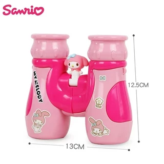 🚀ส่งเร็วไทย💨ส่องทางไกลสำหรับเด็กของ Sanrio เมโลดี้ ของเล่นส่องทางไกลขนาดเล็กปรับได้ แว่นขยายพลังสูง
