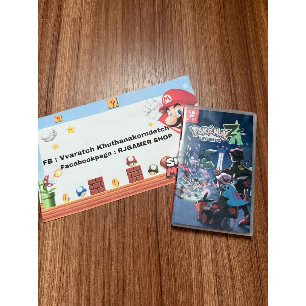 Pokemon Za แผ่นเกมมือสอง