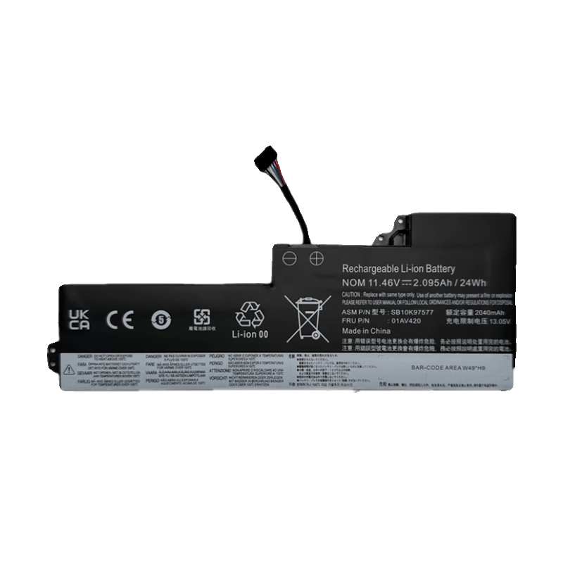 Compatible with Lenovo T480 / T470 Laptops — Internal Battery (Models: 01AV420/419, 01AV421, 01AV489