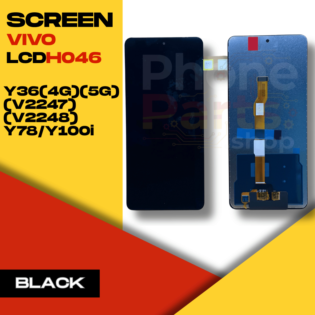 หน้าจอ LCD VIVO Y36(4G)(5G)(V2247)(V2248)/Y78/Y100i (BLACK)