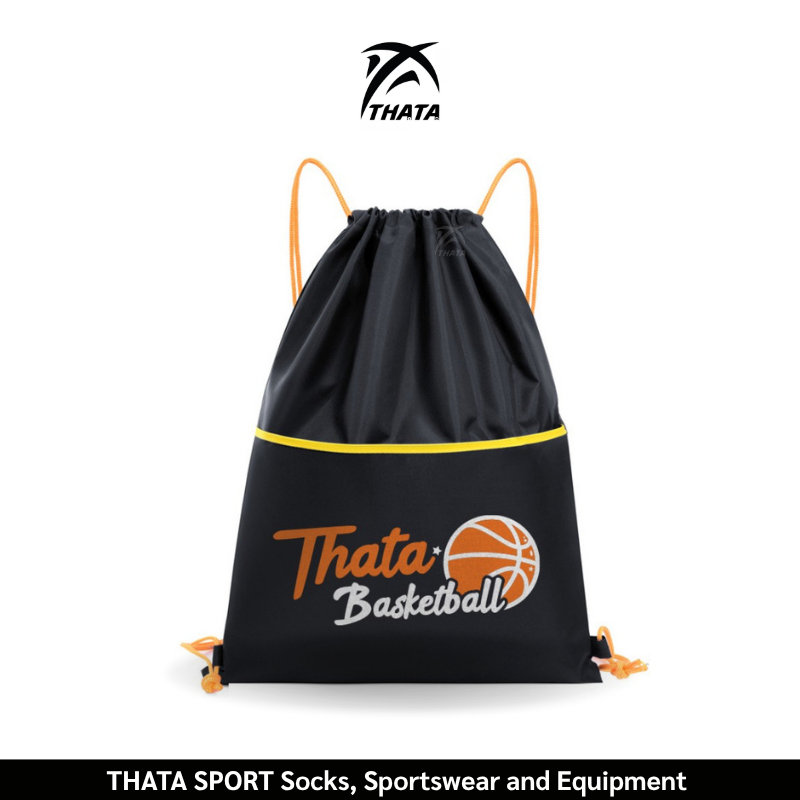 THATA Basketball sackpack รุ่น TBS26 กระเป๋ารูดสะพายหลัง 3 ช่อง THATA รุ่น TBS26