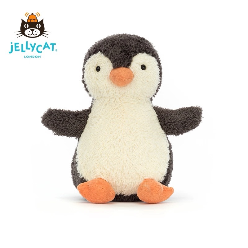『JELLYCAT LONDON』Jellycat Peanut Penguin เพนกวินถั่วลิสง ตุ๊กตาขนนุ่ม ขนปุย สั่งจากอังกฤษ ของแท้ 100% 💯