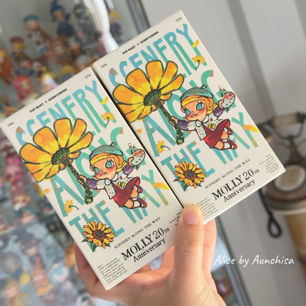 [พร้อมส่ง 🇹🇭] MOLLY 20th Anniversary Scenery Along the Way - ป้ายเหลือง ไม่แกะซอง