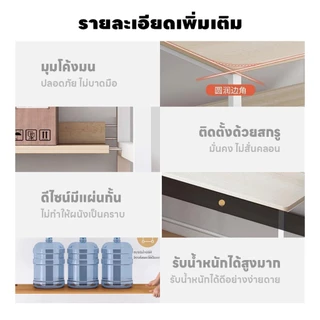 ต๊ะทำงาน โต๊ะคอม ขาเหล็กหนา 120/100/80CM โต๊ะคอม 2ชั้น Computer Desk ประหยัดพื้นที่ วัสดุไม้ ทนทาน