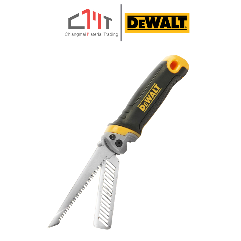 DEWALT เลื่อยมือ 2 in 1 No.DWHT0-20123 (Folding jab saw with rasp)