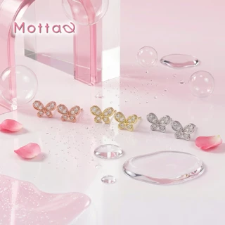 Motta Online Exclusive May Be Mine ต่างหูติดหูชุทองคำขาว 3ดีไซน์เก๋ไม่ซ้ำใคร