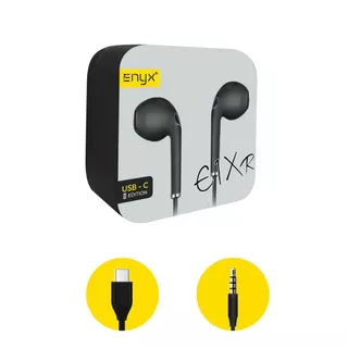 ENYX E1XR หูฟัง Earbud เสียงดี เบสแน่น ตัดเสียงรบกวน สายแข็งแรงไม่พันง่าย เลือกได้ทั้งหัว 3.5mm และ Type-C รองรับทุกรุ่น