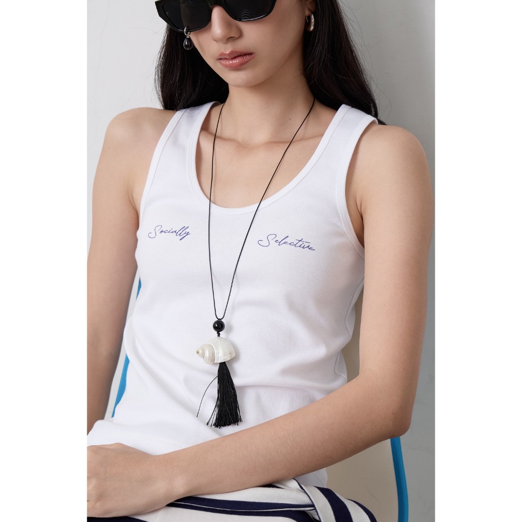 ZTN1244-Socially Serective Tank Top
