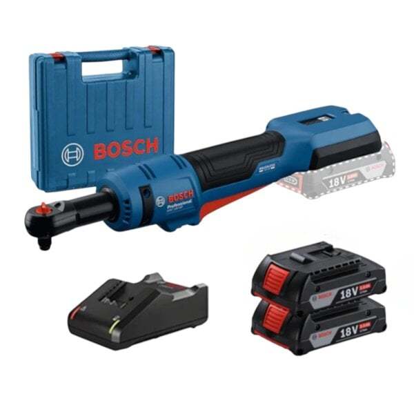 BOSCH ประแจบล็อกด้ามฟรีคอสั้น GRC 18V-60 18V มอเตอร์ Brushless