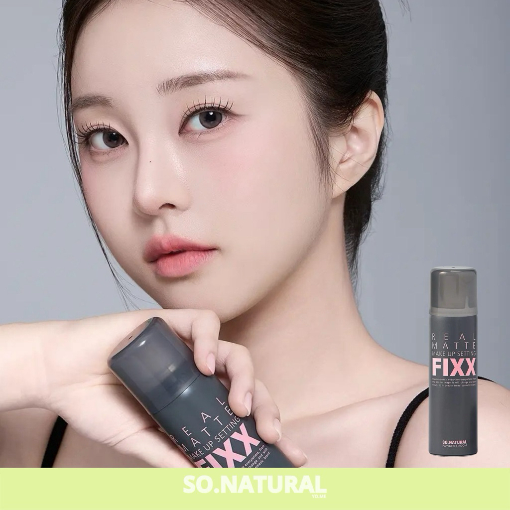 ˘พร้อมส่ง˘ So.natural - Real Matte Make Up Setting FIXX