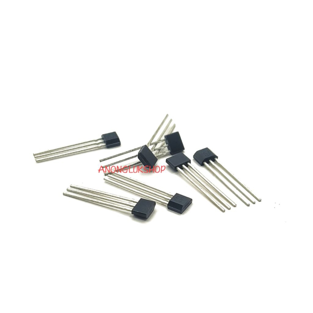 1ตัว 👉👉SS49E  49E  Hall Effect Sensor TO-92S เซ็นเซอร์วัดความเร็วรอบมอเตอร์ 3-6.5V ฮอล์เอฟเฟคเซนเซอร์