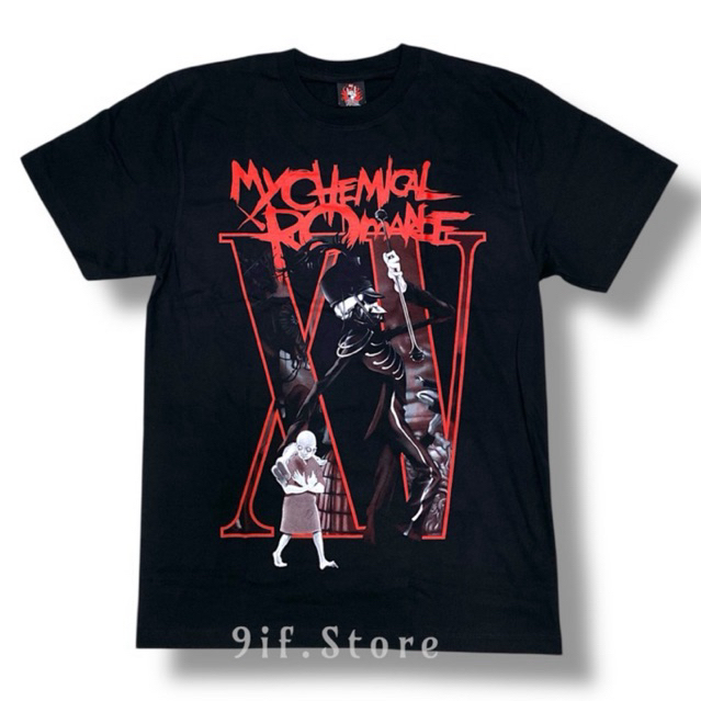 เสื้อยืดMyChemicalRomance ลายXY(ป้ายRock Yeah) ผ้านุ่มคอตตอน100