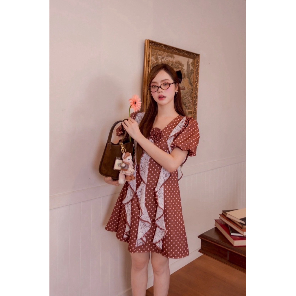 ส่งต่อ joobs  #JBS1953 Sibling Romance Dress