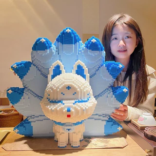(บล็อกตัวต่อ) บล็อกตัวต่อขนาดใหญ่ 10000 ชิ้น โมเดลอาคาร บล็อกอาคาร3D 50CM บล็อกอาคาร ของเล่นสําหรับเด็ก จุดกรุงเทพฯ🚚