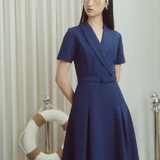 MAVE เดรส รุ่น Regatta สี NAVY,BEIGE,BLACK