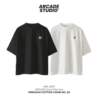 [พรี 4 วัน] ARCADE เสื้อ Out of Service (ARC-0017) / เสื้อ Oversize เนื้อผ้า 100% Cotton Comb 190 GSM