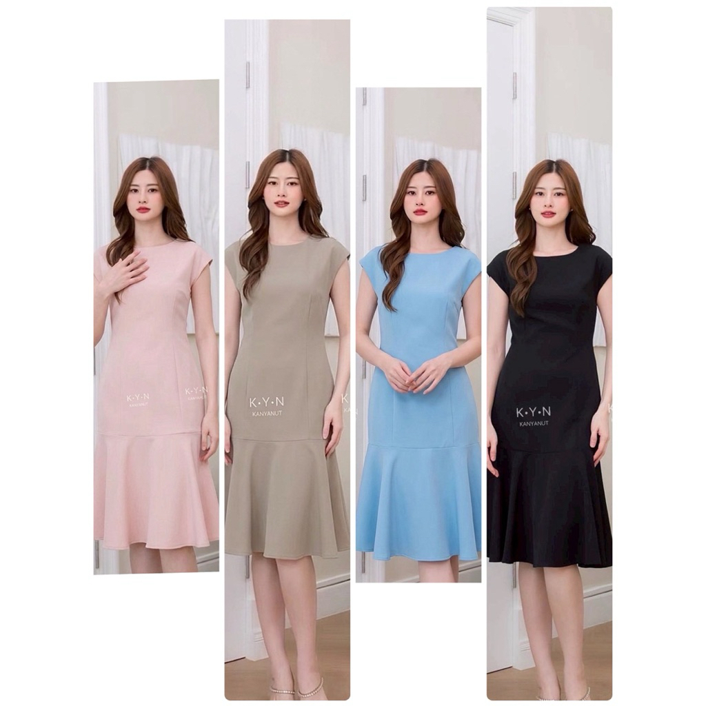 K•Y•N ชุด Dress ทำงาน ออกงาน  TAG K•Y•N #2587