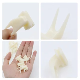 Ylife ส้อมให้อาหารนก เสียบอาหารให้นกจิกกิน เช่น กล้วย หรือ มะละกอ 1.8cm*2.8cm*3.6cm