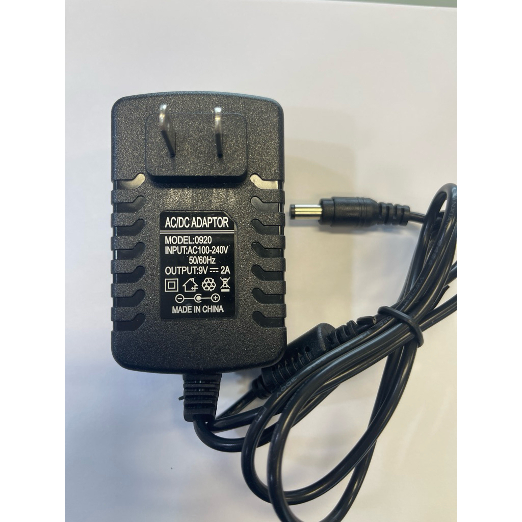 adapter AC/DC 9v2A อะเด็ปเตอร์