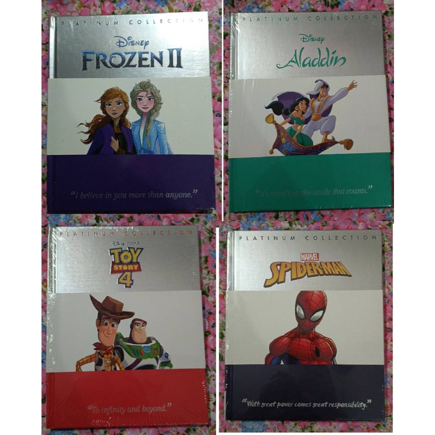 (New) นิทาน Disney Aladdin Frozen II Toy Story 4 Spiderman