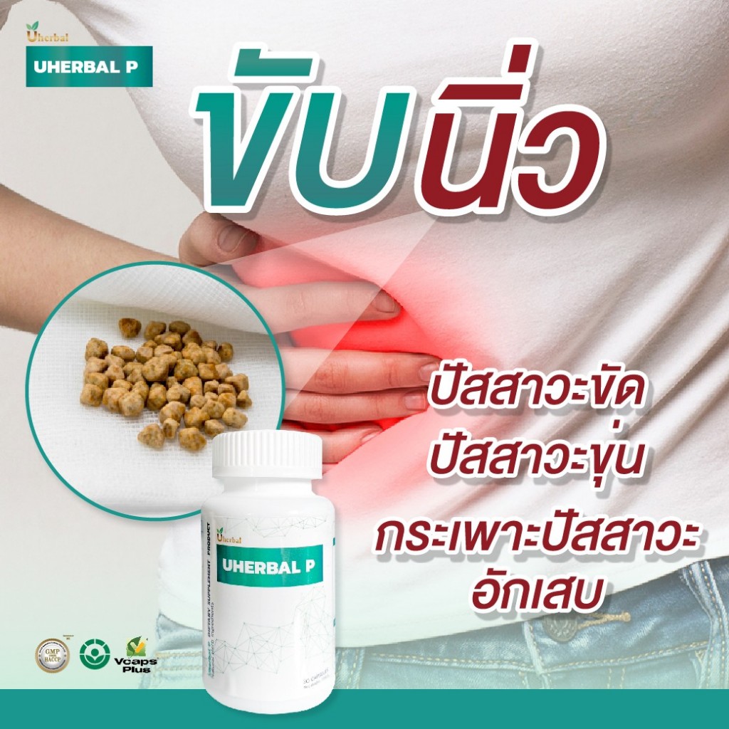 Uherbal P ยูเฮอร์เบิล พี ช่วยเรื่องนิ่วในไต ขับนิ่ว สลายนิ่ว