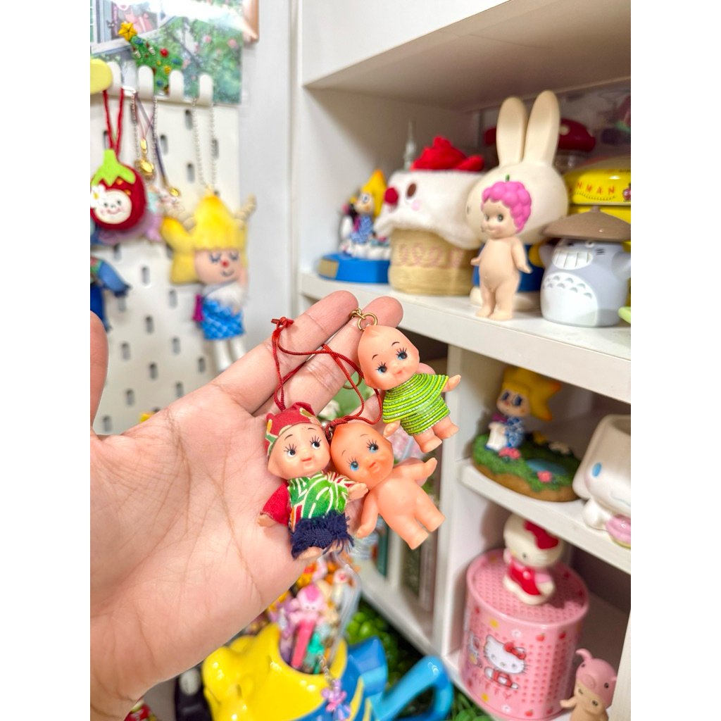 พวงกุญแจ Kewpie 3 ชิ้น งานคอลเก่า ของแท้จากญี่ปุ่น🇯🇵