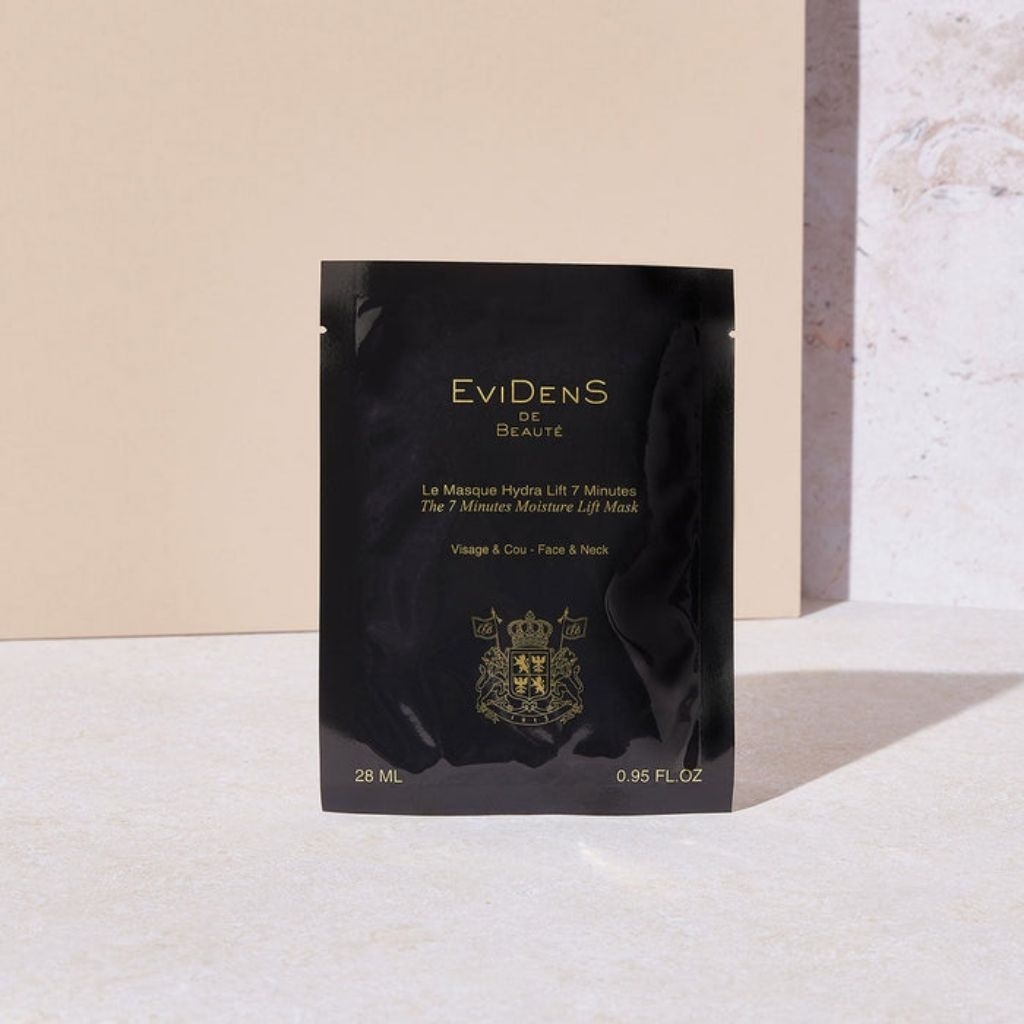 Evidens De Beauté The 7 Minutes Brightening Anti-Aging Sheet Mask 1แผ่น แท้