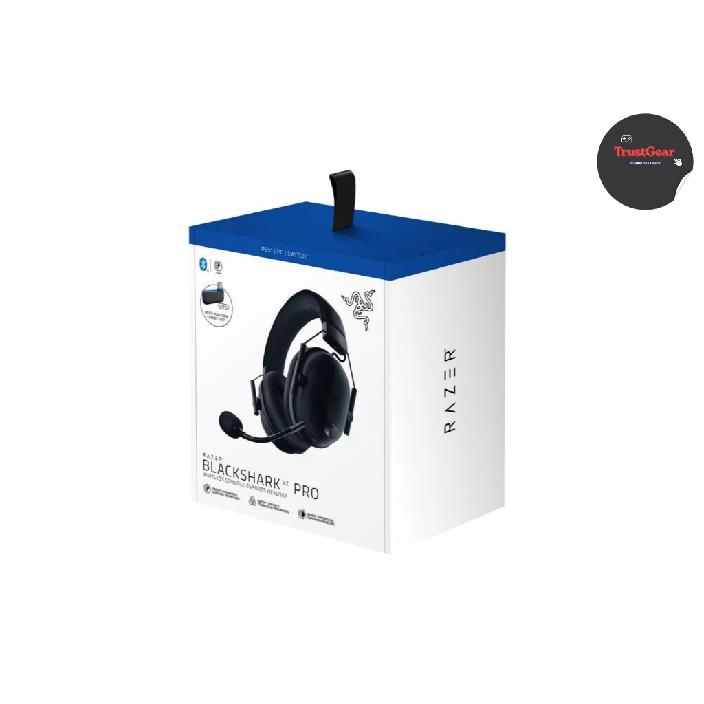 Razer Blackshark V2 Pro for Xbox - หูฟังเกมมิ่งไร้สาย ไมค์ตัดเสียงรบกวน HyperClear Super Wideband