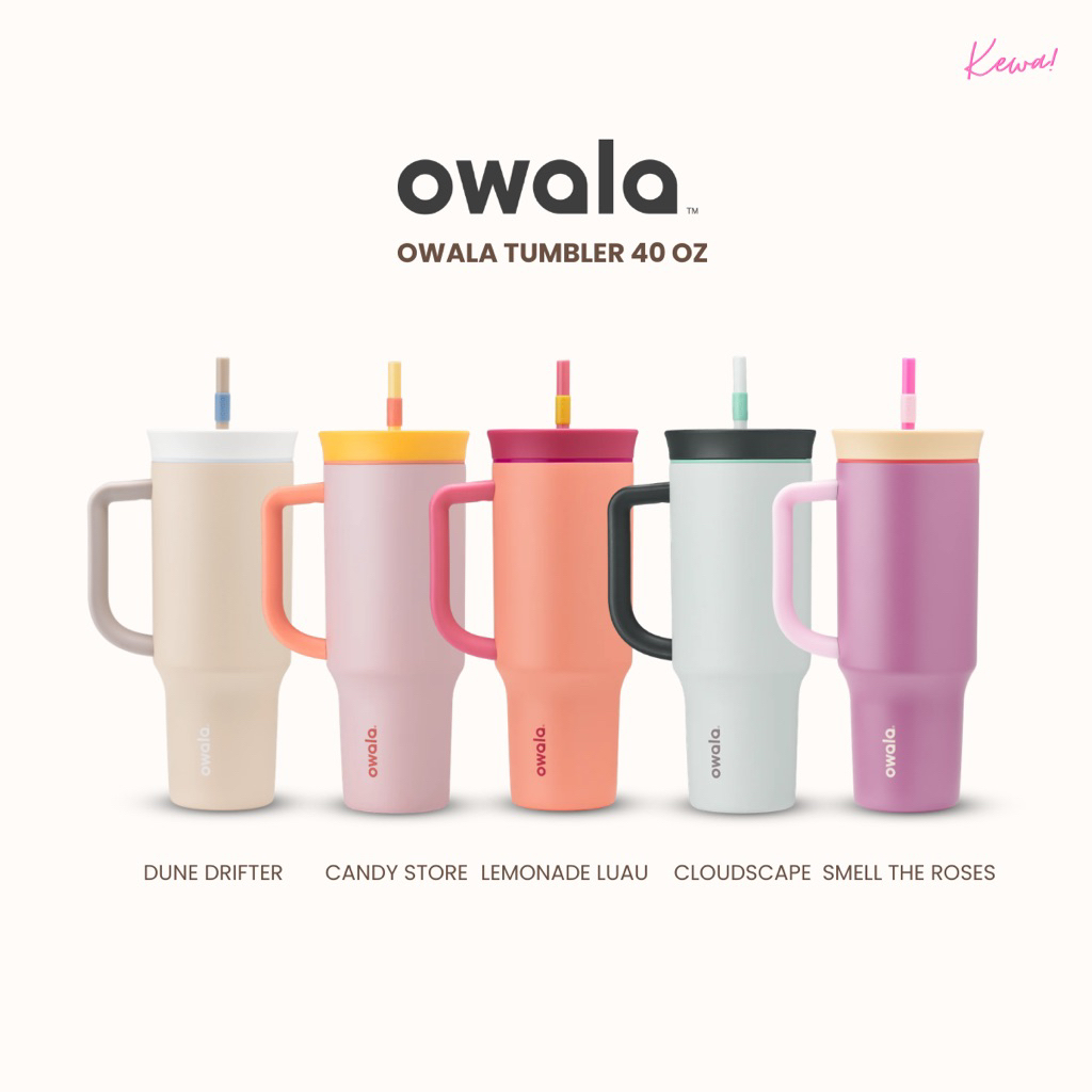 (พร้อมส่ง) Owala Tumbler 40 oz แก้วเก็บความเย็น