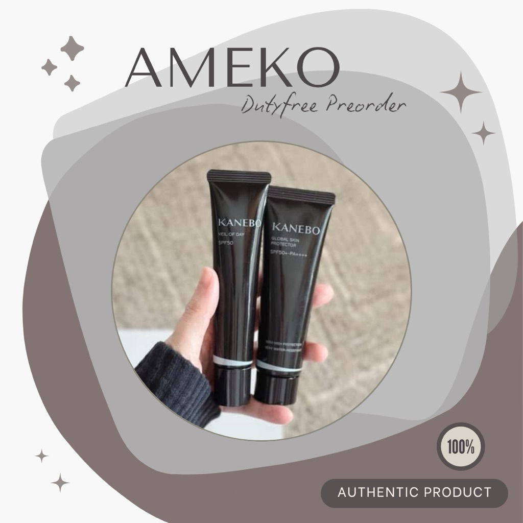 KANEBO 🇯🇵: ครีมกันแดด Global Skin Protector a SPF50+・PA++++ / Veil of Day SPF50・PA+++