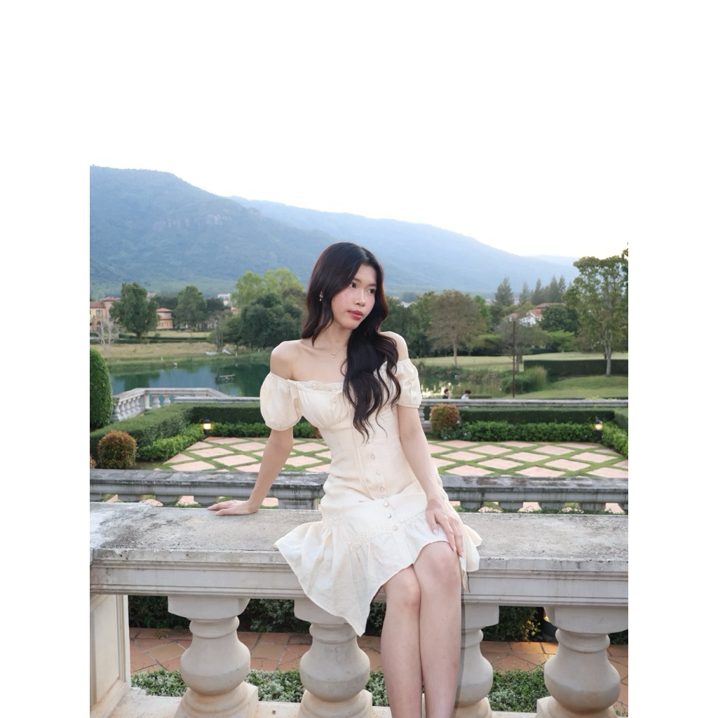 ส่งต่อ mini linda dress pjkk.clothes