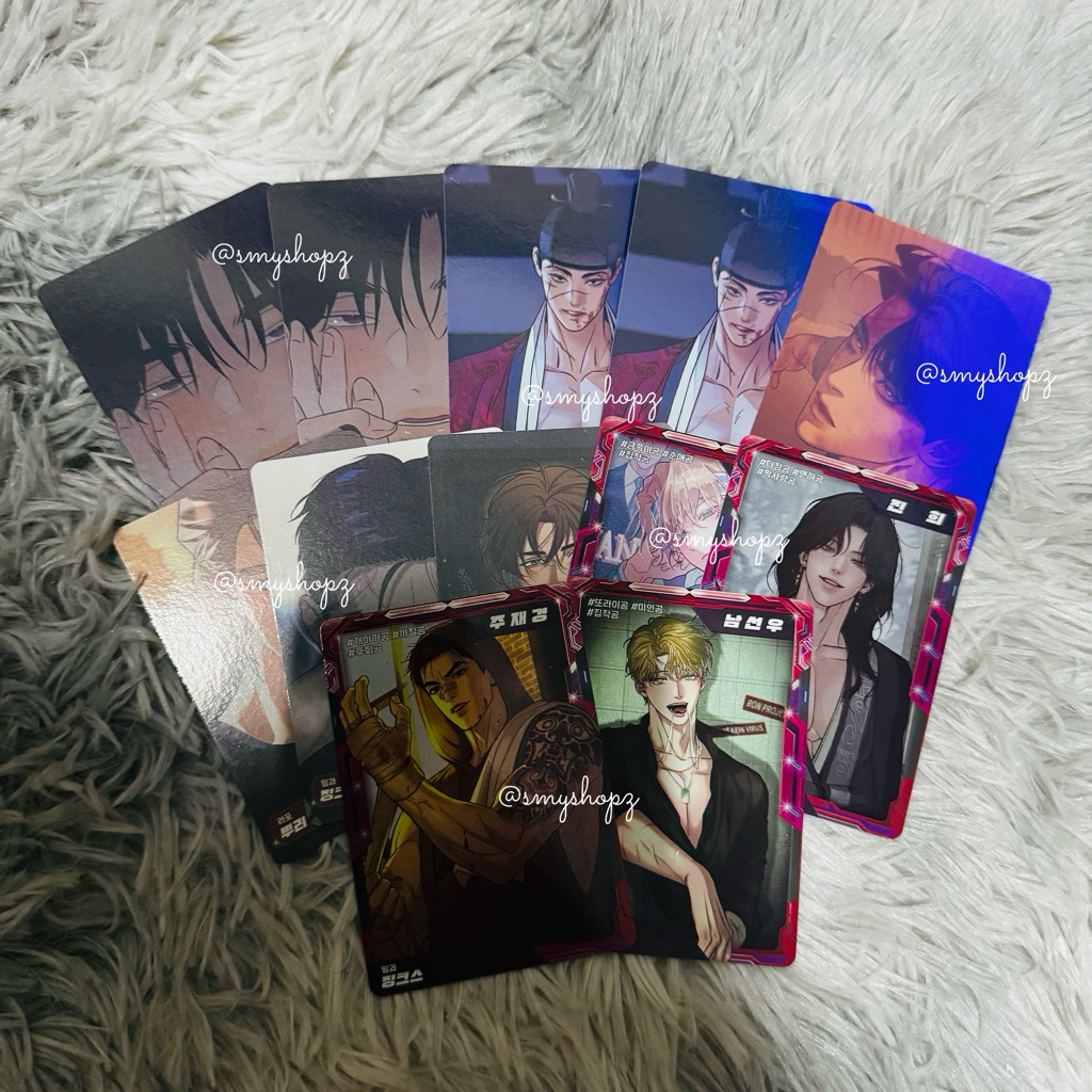[พร้อมส่ง] พรีเมียม Photocard Lezhin AR Trading random card ลิขสิทธิ์แท้