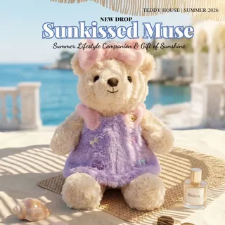 Teddy House : Sunkissed Muse Collection ต้อนรับซัมเมอร์ที่สดใส ชุดตุ๊กตาหมี 8 10 12 นิ้ว ของขวัญ น่ารัก