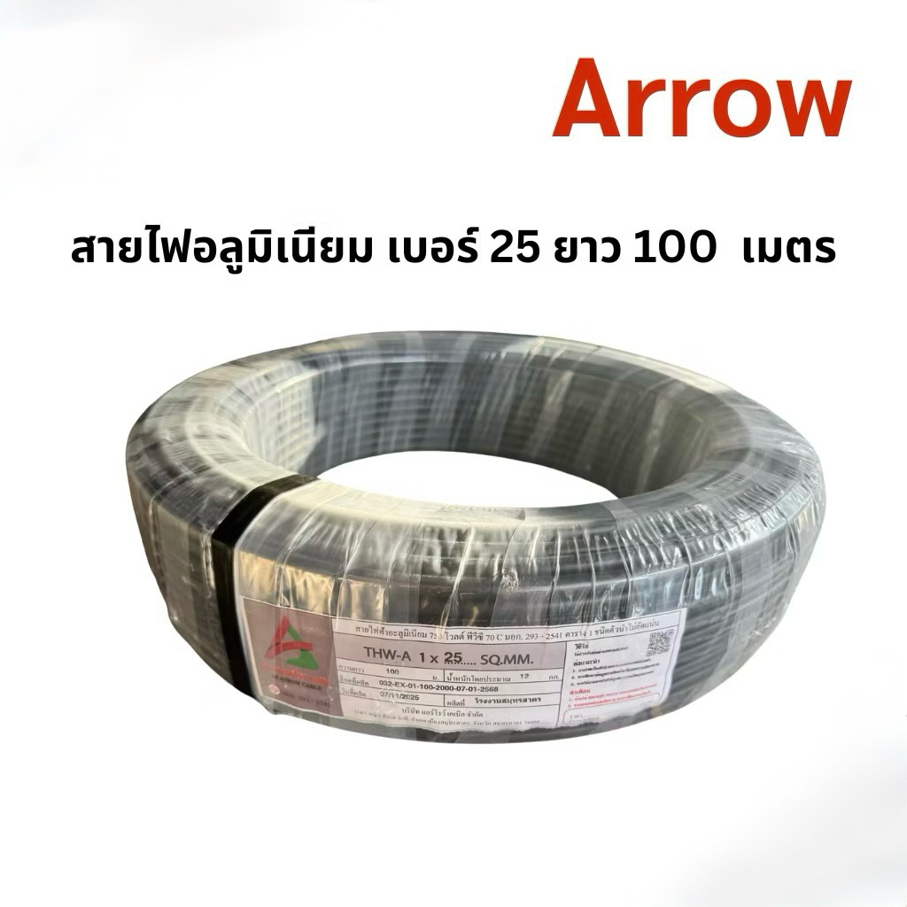 สายไฟTHW-A 25 (100m)