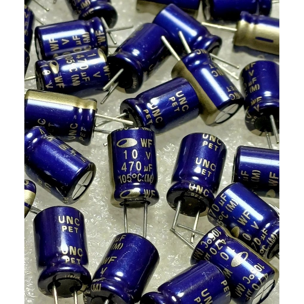 Samwha WF 470uf 10v (ราคา 10ตัว) capacitor ตัวเก็บประจุ คาปาซิเตอร์