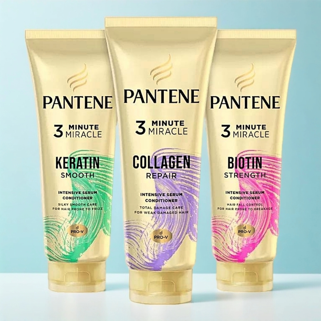 Pantene แพนทีน ครีมนวด แพนทีน 3 Minute Miracle เลือก 3 สูตร ขนาด 270mL