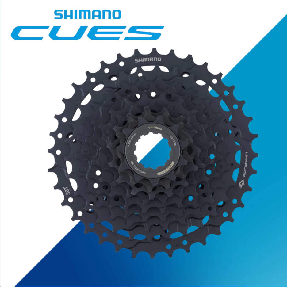 สเตอร์ SHIMANO CUES รุ่น CS-LG300 ขนาด 11-36T / รุ่น CS-LG300 ขนาด 11-46T , 9SP ,10SP